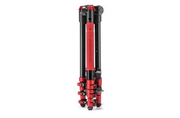 Image of Manfrotto Befree Compact Traveling Tripod,Red MKBFRA4R-BH