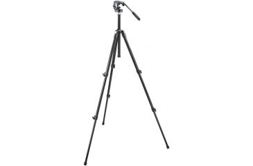 Image of Manfrotto Bogen Manfrotto 055XDB Tripod + 128LP Micro Fluid Head 055XDB-128LP