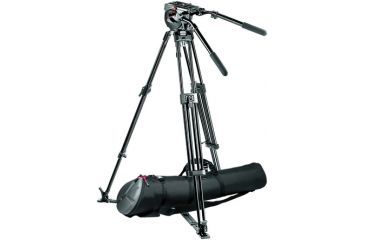 Image of Manfrotto Bogen Manfrotto 516 Pro Fluid Vid. Head+350MVB,Trpd.+165MV Spreader+MBAB120P 516-350MVB