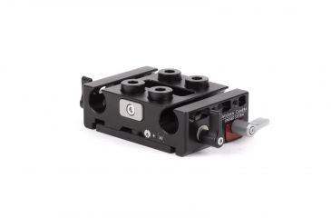 Image of Manfrotto Camera Cage Baseplate, Black, 15mm, MVCCBP