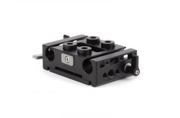 Image of Manfrotto Camera Cage Baseplate, Black, 15mm, MVCCBP