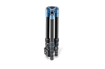 Image of Manfrotto Element Traveller Tripod Small with Ball Head, Blue, MKELES5BL-BH