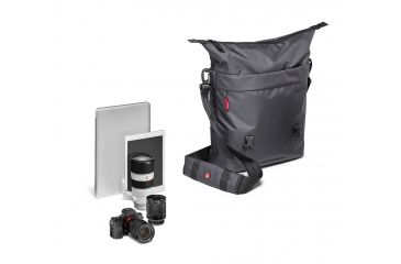Image of Manfrotto Manhattan 3 Way Shoulder Bag Changer-20 for DSLR/C, Gray, MB MN-T-CH-20