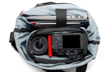 Image of Manfrotto Manhattan 3 Way Shoulder Bag Changer-20 for DSLR/C, Gray, MB MN-T-CH-20