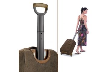 Image of Manfrotto Suitcase with Comfortable Slide-Out Trolley Handle