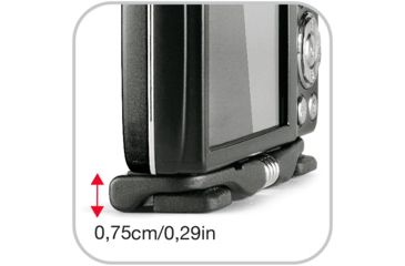 Image of Manfrotto Small Pocket Support For Compact Camera, Blue MP1-BU