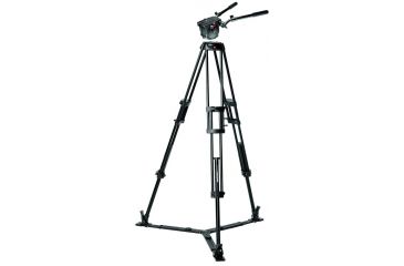 Image of Manfrotto TR546GBK and HD516 ZTripod Kit