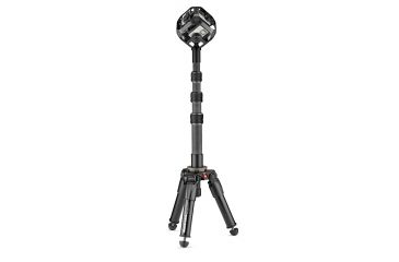 Image of Manfrotto Virtual Reality Aluminum Base w/ Half Ball for Levelling, Black, MBASEPROVRUS