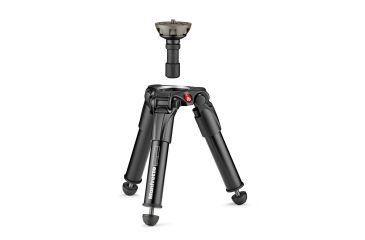 Image of Manfrotto Virtual Reality Aluminum Base w/ Half Ball for Levelling, Black, MBASEPROVRUS