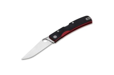 Image of Manly Peak D2 Folding Knife, Red, Small, 01ML061US