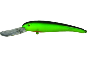 Image of Mann's Smooth Body Stretch 25+, Floating/Diving Trolling Lure 8in, 2oz, Chartreuse/Green, SDRB686-2