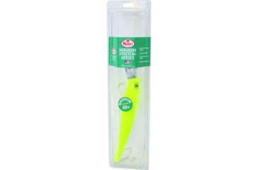 Image of Manns Magnum Stretch 40+, Floating/Diving Trolling Lure, 14in Thru-Body Wire, 8oz, Chartreuse, MAG40-07