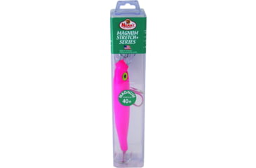 Image of Manns Magnum Stretch 40+, Floating/Diving Trolling Lure, 14in Thru-Body Wire, 8oz, Pink, MAG40-80