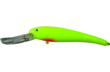 Image of Manns Smooth Body Stretch 25+, Floating/Diving Trolling Lure 8in, 2oz, Chartreuse, SDRB607-2
