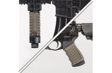 Image of Manta Defense Vertical/ Pistol Grip Sleeve 1.25in ID, Olive Drab M1083