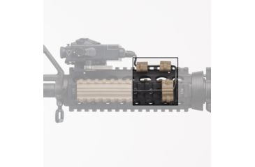 Image of Manta Defense Wire Clip, 3 Pack, Flat Dark Earth MWC-FDE