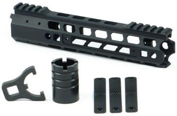 Image of Manticore Arms Transformer Rail Gen II, 9in, w/ 3 Polymer Grip Panels, Black, MA-19310