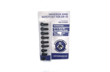 Image of Manticore Arms Maverick Ambi Safety Kit for AR-15, Black, MA-37500