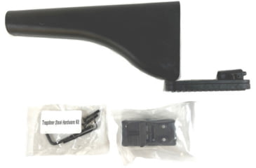 Image of Manticore Arms Trapdoor Stock w/ Picatinny Hinge, Black, Medium, MA-32775