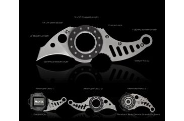 Image of Mantis Garbanzo Knife, 2 5/8in. Closed MANMU5B