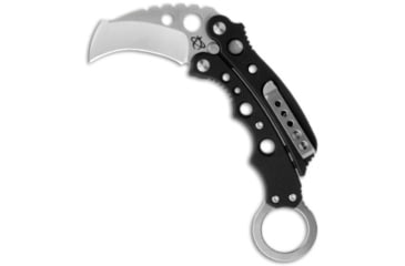 Image of Mantis Mantis Vuja De Balisong Karambit Crossover Bali-Bit Knife 2&quot; Satin MK-4, Black, M-VX, adult, BHQ-14678