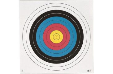 Image of Maple Leaf Press FITA Target 10-Ring 80 cm. 12 pk., Assorted 87278