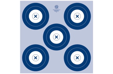 Image of Maple Leaf Press Maple Leaf NFAA Indoor Target 5 Spot Target, 25 pk, 1006500