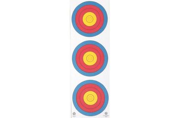 Image of Maple Leaf Press NAA Vertical Target, 3-Spot 25 pk. FT3X40V