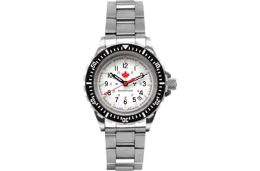 Image of Marathon Arctic Red Maple GSAR Watch, Brace, White, 41mm, WW194006SS-1601