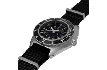 Image of Marathon Sterile Steel Navigator Automatic Unisex Watches, 41 mm, Sapphire, Nylon Defstan Strap, Black, WW194029SS-0803
