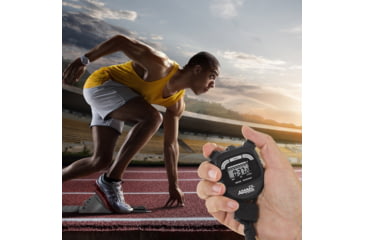 Image of Marathon Adanac 3000 Digital Stopwatch Timer, Black, ST083000-BK