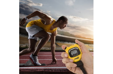 Image of Marathon Adanac 3000 Digital Stopwatch Timer, Yellow, ST083000-YE