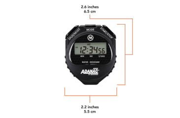 Image of Marathon Adanac 4000 Digital Stopwatch Timer, Black, ST083009-BK
