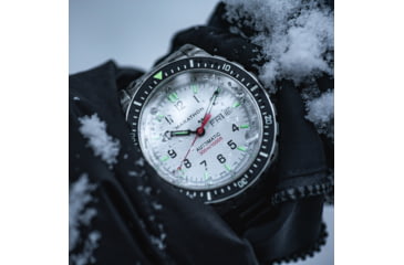 Image of Marathon Arctic JDD w/3pc Black Rubber Strap, White, 46 mm, WW194021SS-0530