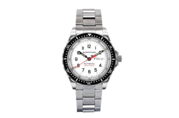 Image of Marathon Arctic JDD w/Yamam Bracelet, White, 46 mm WW194021SS-0512