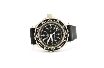 Image of Marathon Canadian Grey Maple Leaf Divers Automatic Wristwatch, Stainless Steel, NSN 6645-21-558-0133, WW194006SS-0301