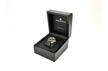 Image of Marathon Canadian Grey Maple Leaf Divers Automatic Wristwatch, Stainless Steel, NSN 6645-21-558-0133, WW194006SS-0301