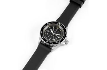 Image of Marathon Canadian Grey Maple Leaf Divers Automatic Wristwatch, Stainless Steel, NSN 6645-21-558-0133, WW194006SS-0301