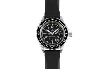 Image of Marathon Canadian Grey Maple Leaf Divers Automatic Wristwatch, Stainless Steel, NSN 6645-21-558-0133, WW194006SS-0301