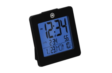 Image of Marathon Digital Desktop Clock, Black, CL030050-BK-00-NA