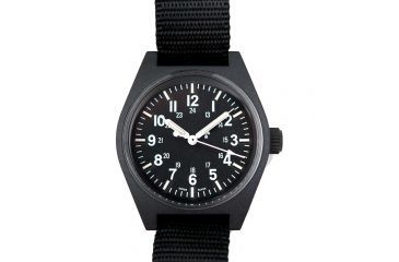 Image of Marathon General Purpose Quartz Wristwatch w/Tritium, GPQ, Black WW194004