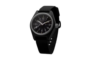 Image of Marathon General Purpose Quartz Wristwatch w/ Tritium, No Government Markings, Black, WW194004BK-0801