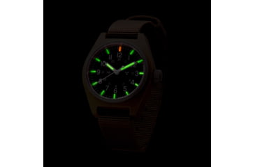 Image of Marathon General Purpose Quartz Wristwatch w/ Tritium, No Government Markings, Desert Tan, WW194004DT-0803