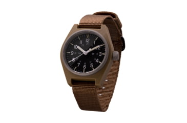 Image of Marathon General Purpose Quartz Wristwatch w/ Tritium, No Government Markings, Desert Tan, WW194004DT-0803