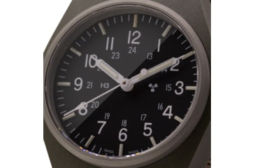 Image of Marathon General Purpose Quartz Wristwatch w/ Tritium, No Government Markings, Sage Green, WW194004SG-0803