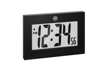 Image of Marathon Large Digital Frame Clock w/3.25 inch Digits, Black, CL030064-BK-00-NA