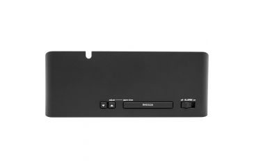 Image of Marathon LED Alarm Clock w/Two USB Ports, Black CL030055BK