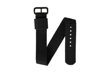 Image of Marathon Nylon Watch Strap, 18mm, Black, WS-NY-BKBK-20-11