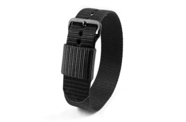 Image of Marathon Nylon Watch Strap, 18mm, Black, WS-NY-BKBK-20-11