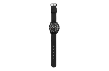 Image of Marathon Pilots Navigator Wristwatch w/Date and Tritium, No Markings, Black, WW194013BK-0101